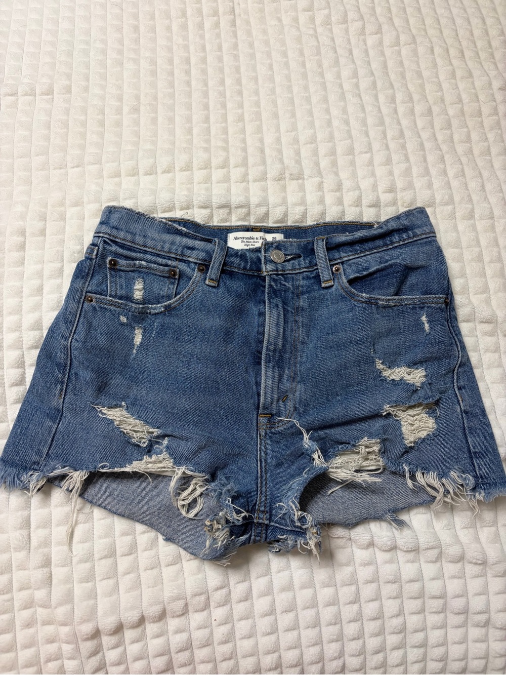 Abercrombie & Fitch High Rise Mom Shorts